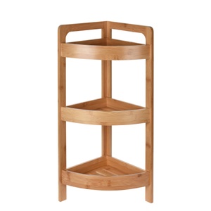 undefined, Eckregal Bambusholz 23 x 61 cm, Eckregal Bambusholz 23 x 61 cm