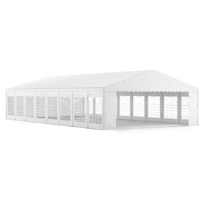 undefined, Profi PVC Partyzelt 8 x 16 m weiss