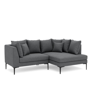 undefined, Ecksofa JOEY rechts anthrazit, Ecksofa JOEY rechts anthrazit