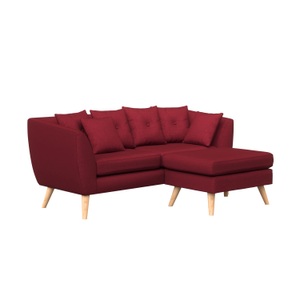undefined, Ecksofa HAILY bordeaux