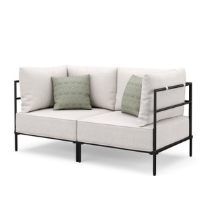 undefined, Sofa ETHAN 2-Sitzer creme