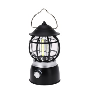 undefined, Campinglampe COB 10 x 19 cm schwarz, Campinglampe COB 10 x 19 cm schwarz