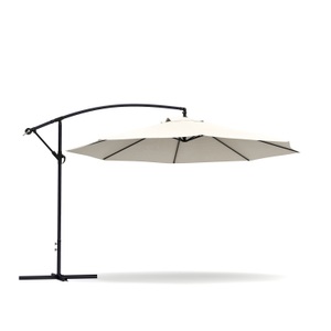 undefined, Sonnenschirm Ampelschirm SUN 300 cm weiss