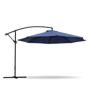 undefined, Sonnenschirm Ampelschirm SUN 350 cm blau
