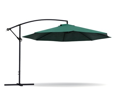 Tony Schirme, Sonnenschirm Ampelschirm 350cm grün, 