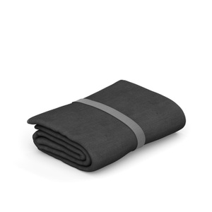 undefined, Mikrofaser Badetuch 70 x 140 cm anthrazit