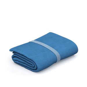 undefined, Mikrofaser Badetuch 90 x 180 cm hellblau