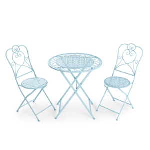 undefined, Bistroset PAULINE hellblau, Bistroset PAULINE hellblau