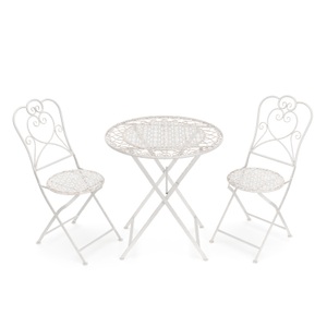 undefined, Bistroset Vintage PAULINE weiss, Bistroset Vintage PAULINE weiss