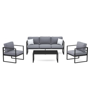 undefined, Lounge LUANDA schwarz/anthrazit, Lounge LUANDA schwarz/anthrazit