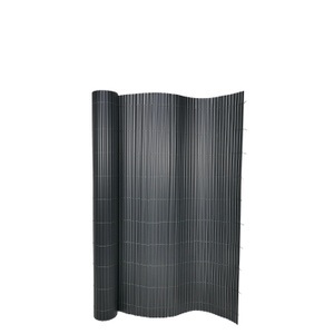 undefined, Sichtschutzmatte PVC 300 x 100 cm anthrazit, Sichtschutzmatte PVC 300 x 100 cm anthrazit