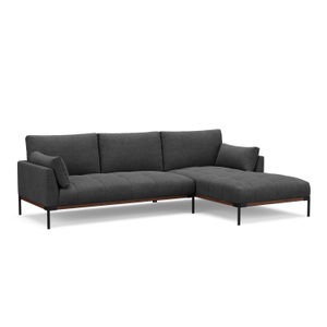 undefined, Ecksofa TIMBER rechts anthrazit, Ecksofa TIMBER rechts anthrazit