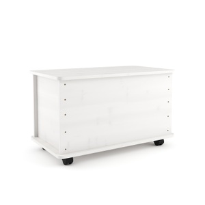 undefined, Spielzeugkiste Holz 73 x 40 x 43 cm weiss, Spielzeugkiste Holz 73 x 40 x 43 cm weiss