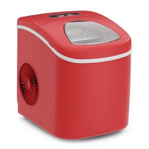 undefined, Eiswürfelmaschine rot 12 kg / 24 h / 1.2L, 