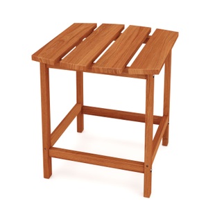 undefined, Beistelltisch ADIRONDACK 48 x 38 cm braun, Beistelltisch ADIRONDACK 48 x 38 cm braun