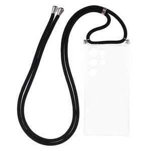 undefined, Handyhülle mit Band Samsung S24 Ultra transparent, Handyhülle mit Band Samsung S24 Ultra transparent