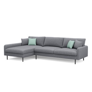 undefined, Ecksofa LEAH links grau, Ecksofa LEAH links grau