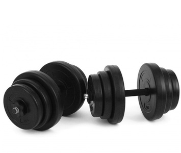 Jaden, Kurzhantel-Set 2 Hanteln 40kg (2x20kg), Kurzhantel 2 x 20 kg
