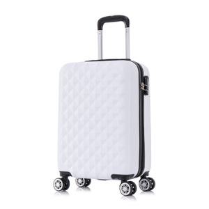 undefined, Reisekoffer Hartschalenkoffer AMY Grösse M weiss, Reisekoffer Hartschalenkoffer AMY Grösse M weiss