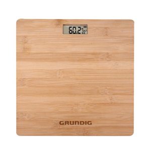 undefined, Personenwaage Bambus 28 x 28 cm, Personenwaage Bambus 28 x 28 cm