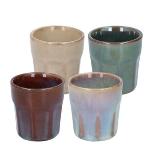undefined, Espressotasse Keramik 4er Set 90 ml, Espressotasse 4er Set Keramik 90 ml