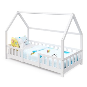 undefined, Kinderbett MAISON 80 x 160 cm weiss