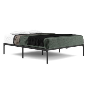 undefined, Metallbett SERENA 160 x 200 cm schwarz, Metallbett SERENA 160 x 200 cm schwarz