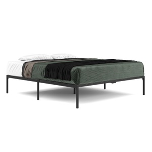 undefined, Metallbett SERENA 180 x 200 cm schwarz