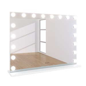 undefined, LED Spiegel EMMI 80 x 12 x 60 cm weiss