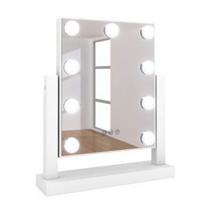 undefined, LED Spiegel MAELIN 29 x 6 x 36 cm weiss, LED Spiegel MAELIN 29 x 6 x 36 cm weiss