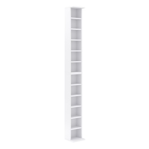 undefined, Bücherregal LIBERTY 21 x 184 cm weiss