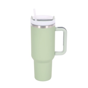 undefined, Thermobecher mit Strohhalm 1.1L mint, Thermobecher mit Strohhalm 1.1L mint
