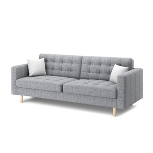 undefined, Sofa ALISHA 3-Sitzer grau, Sofa ALISHA 3-Sitzer grau