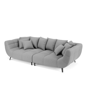 undefined, Bigsofa ZOEY grau, Bigsofa ZOEY grau