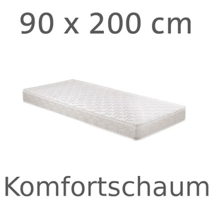 Nick, Matratze aus Komfortschaum 90 x 200 cm, Komfortschaummatratze KAI 90 x 200 cm