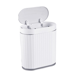 undefined, Abfalleimer mit Sensor 7L weiss/grau
