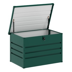 undefined, Gartenbox wasserdicht MONACO 100 x 62 x 64 cm 300L grün, Gartenbox wasserdicht MONACO 100 x 62 x 64 cm 300L grün