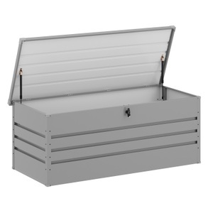 undefined, Gartenbox wasserdicht MONACO 165 x 70 x 64 cm 600L hellgrau, Gartenbox wasserdicht MONACO 165 x 70 x 64 cm 600L hellgrau