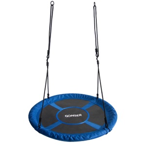 undefined, Nestschaukel 110 cm blau/schwarz, Nestschaukel 110 cm blau/schwarz