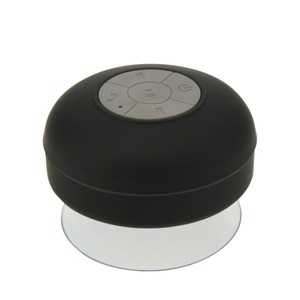 undefined, Lautsprecher Bluetooth mit Saugnapf schwarz/weiss, Lautsprecher Bluetooth mit Saugnapf schwarz/weiss
