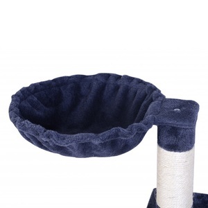 R - cat trees, 2x Körbchen für Katzenbaum blau 40 cm, Körbchen für Katzenbaum 2er Set blau 40 cm