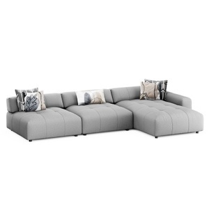 undefined, Ecksofa BONNIE rechts grau, Ecksofa BONNIE rechts grau