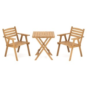 undefined, Bistroset Holz HUGO 3-teilig