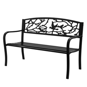 undefined, Gartenbank VERONICA 127 cm schwarz