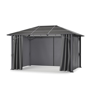 undefined, Gartenpavillon PRINCE 4 x 3 m grau