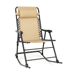 undefined, Campingstuhl Schaukelstuhl ADELAIDE klappbar beige