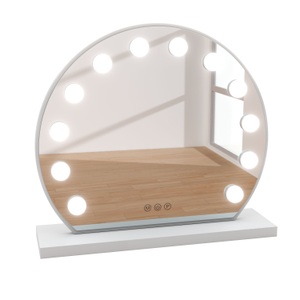 undefined, LED Spiegel EMMI rund 45 x 12 cm weiss