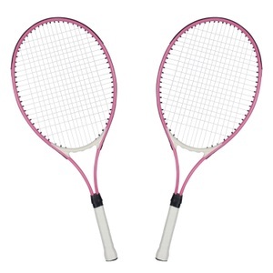 undefined, Tennisschläger 2er Set pink/weiss, Tennisschläger 2er Set pink/weiss