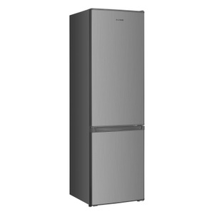 undefined, Kühlschrank mit Gefrierer 260L silbergrau
