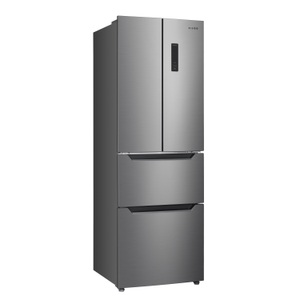 undefined, Kühlschrank mit Gefrierer 320L silbergrau